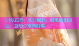 51吃瓜网：实时爆料，呱呱朝阳热议，互动分享新鲜事