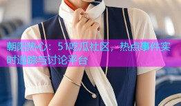 朝阳热心：51吃瓜社区，热点事件实时追踪与讨论平台