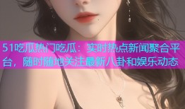 51吃瓜热门吃瓜：实时热点新闻聚合平台，随时随地关注最新八卦和娱乐动态
