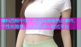爆料西柳中学：吃瓜网揭秘热点事件，个性化推荐，社交互动一站式平台