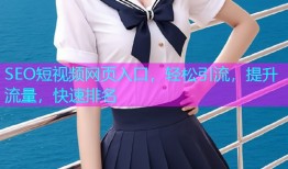 SEO短视频网页入口，轻松引流，提升流量，快速排名