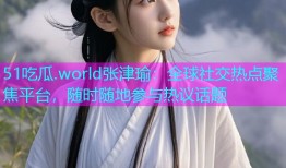 51吃瓜.world张津瑜：全球社交热点聚焦平台，随时随地参与热议话题