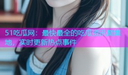 51吃瓜网：最快最全的吃瓜资讯聚集地，实时更新热点事件