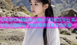 51CGFUN朝阳热心群众今日吃瓜平台 实时热点追踪与个性化推荐尽享互动乐趣