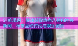 51吃瓜网：快速获取热点八卦和社会新闻，尽享互动讨论与娱乐资讯