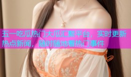 五一吃瓜热门大瓜汇聚平台，实时更新热点新闻，随时随地看热门事件