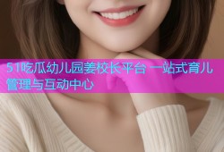 51吃瓜幼儿园姜校长平台 一站式育儿管理与互动中心
