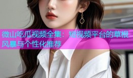 微山吃瓜视频全集：短视频平台的草根风暴与个性化推荐