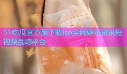51吃瓜官方版下载iso全网娱乐资讯短视频互动平台