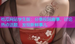 吃瓜网站学生版：分享校园趣事，讨论热点话题，发现新鲜事儿