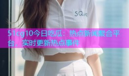 51cg10今日吃瓜：热点新闻聚合平台，实时更新热点事件