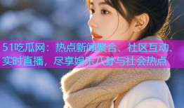 51吃瓜网：热点新闻聚合、社区互动、实时直播，尽享娱乐八卦与社会热点