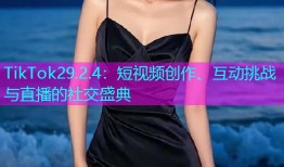 TikTok29.2.4：短视频创作、互动挑战与直播的社交盛典