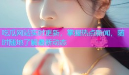吃瓜网站实时更新，掌握热点新闻，随时随地了解最新动态