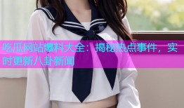 吃瓜网站爆料大全：揭秘热点事件，实时更新八卦新闻