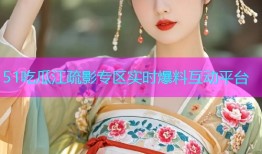 51吃瓜江疏影专区实时爆料互动平台