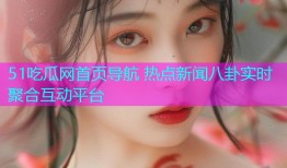 51吃瓜网首页导航 热点新闻八卦实时聚合互动平台