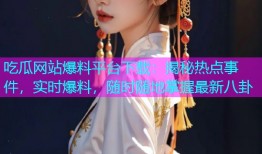 吃瓜网站爆料平台下载：揭秘热点事件，实时爆料，随时随地掌握最新八卦