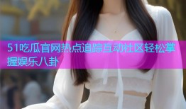 51吃瓜官网热点追踪互动社区轻松掌握娱乐八卦