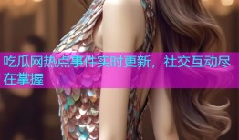 吃瓜网热点事件实时更新，社交互动尽在掌握