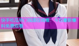 快手吃瓜热门视频在线看：今日最新爆料免费观看