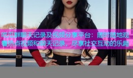 吃瓜群聊天记录及视频分享平台：随时随地观看热点视频和聊天记录，尽享社交互动的乐趣