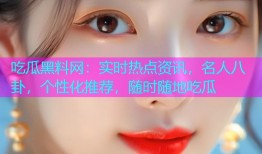 吃瓜黑料网：实时热点资讯，名人八卦，个性化推荐，随时随地吃瓜