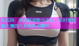 吃瓜网：热点新闻聚合平台，实时更新最火爆的八卦和热点事件