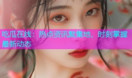吃瓜在线：热点资讯聚集地，时刻掌握最新动态