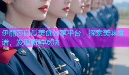 伊丽莎白瓜美食分享平台：探索美味食谱，发现新鲜吃法