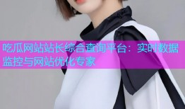吃瓜网站站长综合查询平台：实时数据监控与网站优化专家
