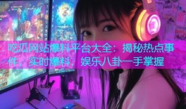 吃瓜网站爆料平台大全：揭秘热点事件，实时爆料，娱乐八卦一手掌握