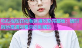 吃瓜视频在线看延禧攻略完整版：随时随地高清观看宫廷剧精彩