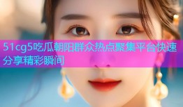 51cg5吃瓜朝阳群众热点聚集平台快速分享精彩瞬间
