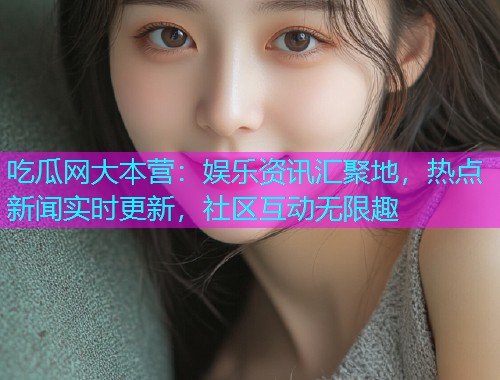 吃瓜网大本营：娱乐资讯汇聚地，热点新闻实时更新，社区互动无限趣