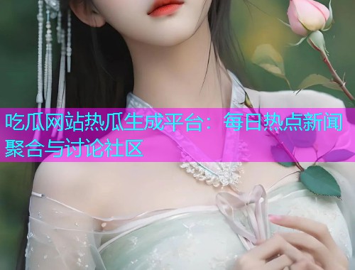 吃瓜网站热瓜生成平台：每日热点新闻聚合与讨论社区