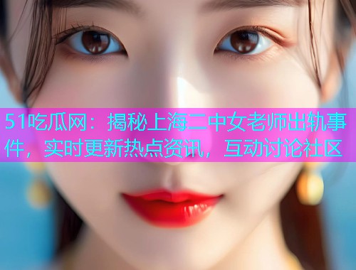 51吃瓜网：揭秘上海二中女老师出轨事件，实时更新热点资讯，互动讨论社区