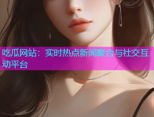 吃瓜网站：实时热点新闻聚合与社交互动平台