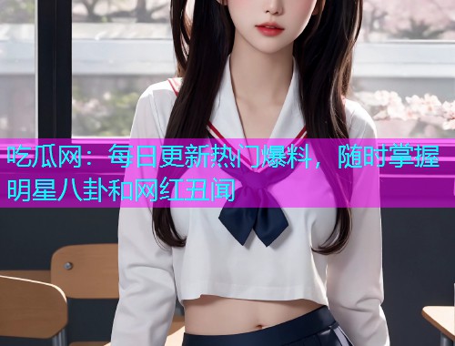 吃瓜网：每日更新热门爆料，随时掌握明星八卦和网红丑闻