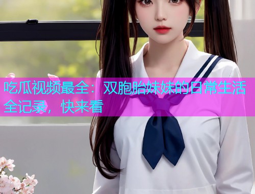 吃瓜视频最全：双胞胎妹妹的日常生活全记录，快来看
