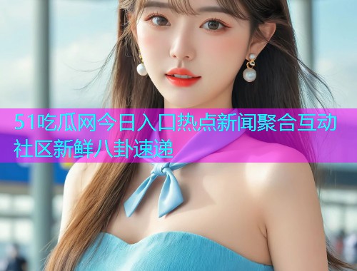51吃瓜网今日入口热点新闻聚合互动社区新鲜八卦速递